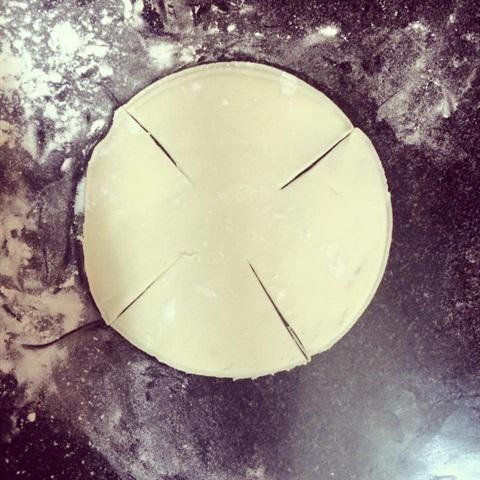 Cách làm hoành thánh hoa hồng chiên