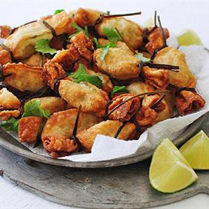 Cách làm hoành thánh nhân bơ chiên