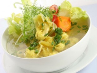 Hoành thánh tôm thịt