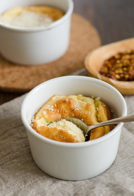 Học cách làm bánh nướng soufflé phô mai thơm thơm