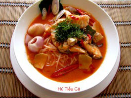 Hủ Tiếu cá cay xè ngày lạnh