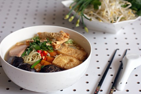 Hủ tiếu mì chay