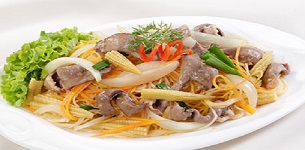 Hủ tiếu mì xào