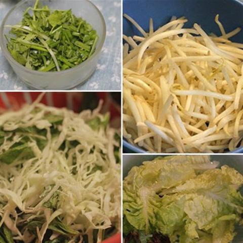 Cách làm hủ tiếu trộn