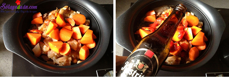 Hướng dẫn cách làm bò nấu bia ngon tại nhà