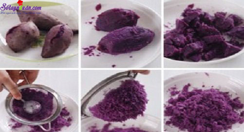 Hướng dẫn làm bánh bao khoai lang tím thơm ngon hấp dẫn