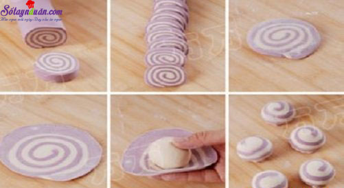 Hướng dẫn làm bánh bao khoai lang tím thơm ngon hấp dẫn