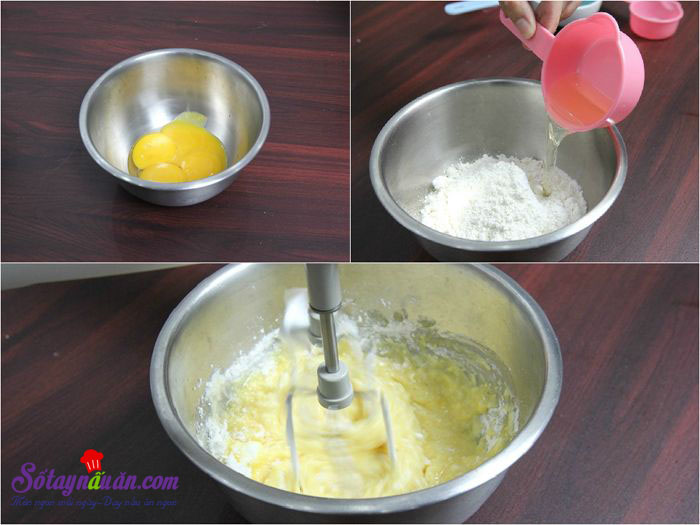 Hướng dẫn làm bánh bông lan cuộn siêu đơn giản