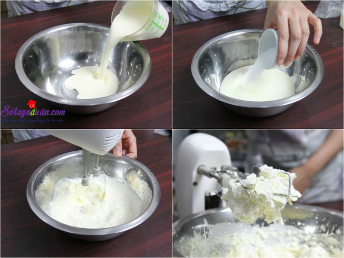 Hướng dẫn làm bánh bông lan cuộn siêu đơn giản