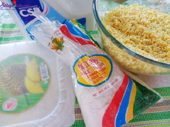 Hướng dẫn làm bánh dẻo lá dứa nhân đậu xanh ngon tuyệt