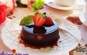 Hướng dẫn làm bánh flan chocolate thơm ngon, đẹp mắt