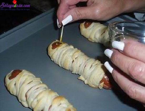 Hướng dẫn làm bánh mỳ xác ướp Ai Cập