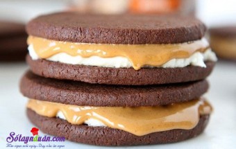 Hướng dẫn làm bánh Oreo bơ đậu phộng cực ngon