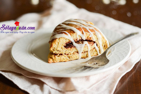 Hướng dẫn làm bánh scones hương quế giòn tan thơm ngon