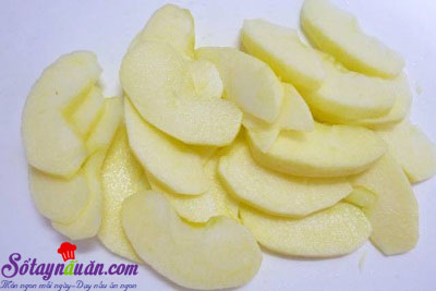 Hướng dẫn làm bánh táo úp ngược bằng nồi cơm điện