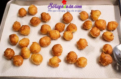 Hướng dẫn làm bánh zeppole – bánh rán mini kiểu Ý cực dễ