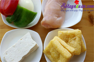 Hướng dẫn làm đậu phụ bọc thịt gà chiên giòn rụm