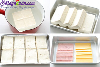 Hướng dẫn làm đậu phụ kẹp phô mai chiên xù ngon mê mẩn