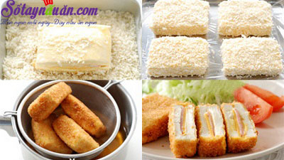 Hướng dẫn làm đậu phụ kẹp phô mai chiên xù ngon mê mẩn