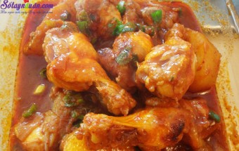 Hướng dẫn làm gà hầm cay kiểu Hàn ngon tuyệt