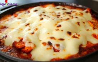 Hướng dẫn làm gà nướng phô mai nhìn là mê