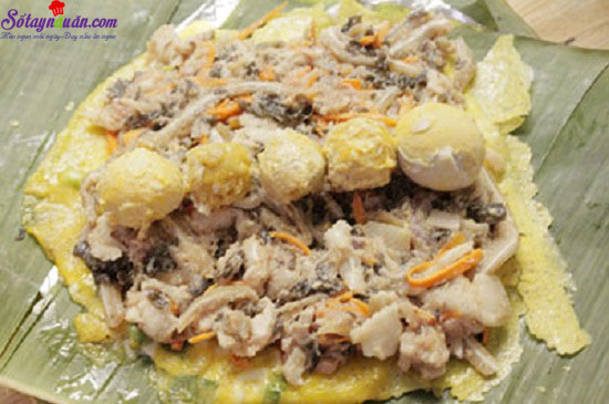 Hướng dẫn làm giò ngũ sắc độc đáo đón tết viên mãn