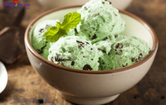 Hướng dẫn làm kem bạc hà socola mát lạnh