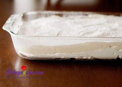 Hướng dẫn làm kẹo marshmallow 2 lớp dẻo, ngon hết sẩy