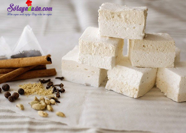 Hướng dẫn làm kẹo marshmallow 2 lớp dẻo, ngon hết sẩy