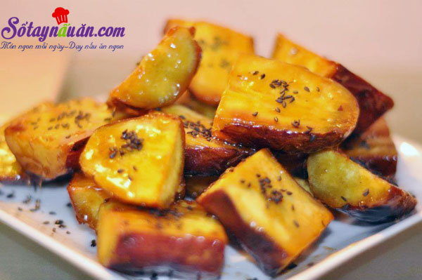 Hướng dẫn làm khoai lang tẩm sirô ngon tuyệt
