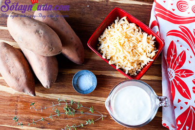 Hướng dẫn làm khoai nướng hasselback Thuỵ Điển lạ miệng