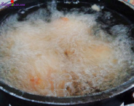 Hướng dẫn làm khoai tây bọc rau củ chiên giòn rụm