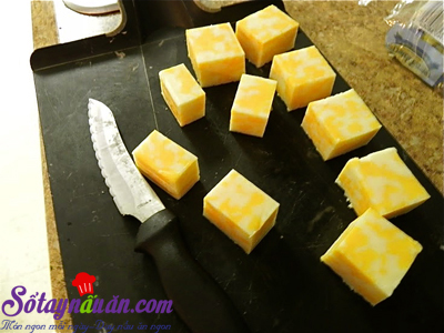 Hướng dẫn làm khoai tây chiên phô mai khiến bạn mê tít