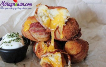 Hướng dẫn làm khoai tây chiên phô mai khiến bạn mê tít