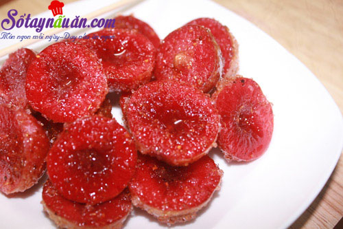 Hướng dẫn làm mận dầm chua ngọt ngon mê mẩn