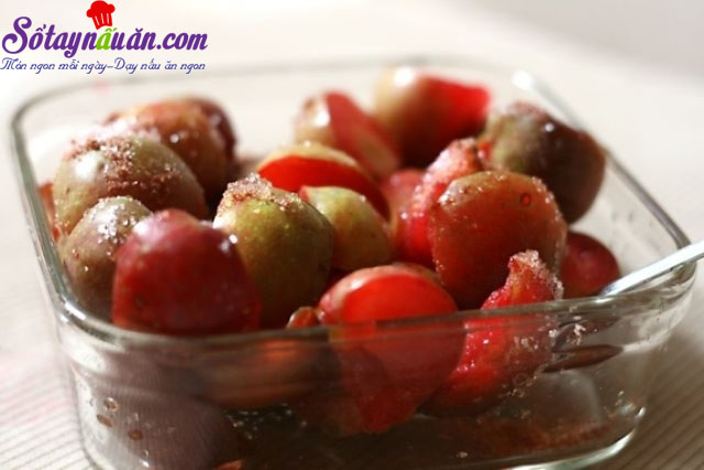 Hướng dẫn làm mận dầm chua ngọt ngon mê mẩn
