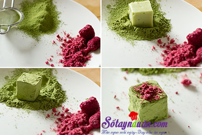 Hướng dẫn làm matcha truffle siêu hấp dẫn