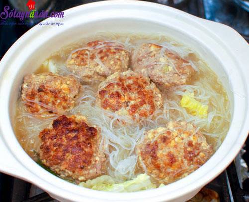 Hướng dẫn làm miến nấu thịt viên siêu hấp dẫn