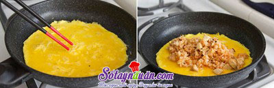 Hướng dẫn làm món trứng bọc cơm vừa ngon vừa đẹp mắt