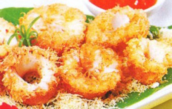 Hướng dẫn làm mực chiên giòn với dừa béo ngậy dậy mùi