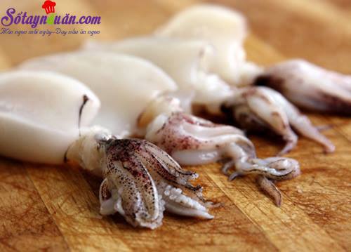 Hướng dẫn làm mực nhồi thịt nướng thơm nức mũi