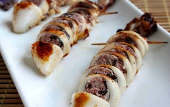 Hướng dẫn làm mực nhồi thịt nướng thơm nức mũi