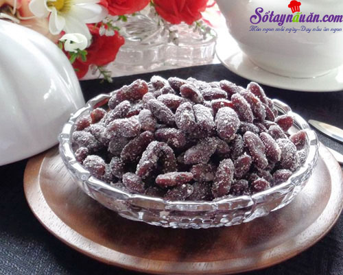 Hướng dẫn làm mứt đậu đỏ ngon ngọt đón Tết