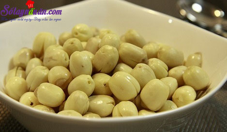 Hướng dẫn làm mứt hạt sen siêu ngon siêu dễ đón Tết