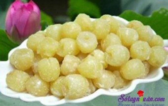Hướng dẫn làm mứt hạt sen siêu ngon siêu dễ đón Tết