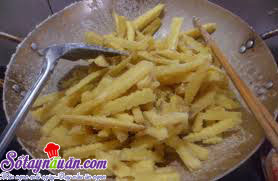 Hướng dẫn làm mứt khoai lang giòn dai đón Tết