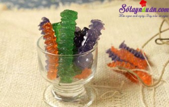 Hướng dẫn làm mứt rau câu siêu hấp dẫn đón tết