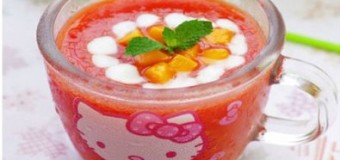 Hướng dẫn làm nước sinh tố dưa hấu xoài mát lạnh