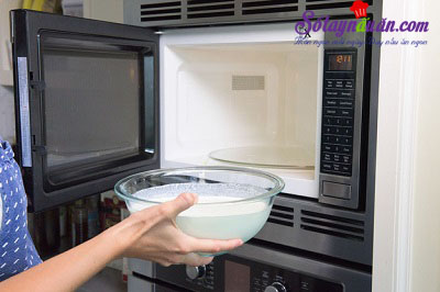 Hướng dẫn làm phô mai Ricotta bằng lò vi sóng cực dễcực ngon