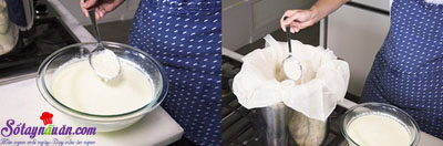 Hướng dẫn làm phô mai Ricotta bằng lò vi sóng cực dễcực ngon